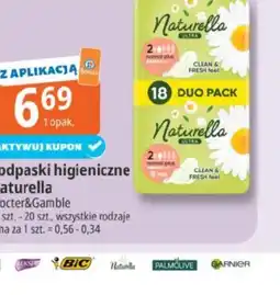 E.Leclerc Podpaski higieniczne Naturella oferta