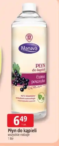 E.Leclerc Płyn do kąpieli Czarna porzeczka Manava oferta