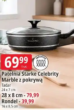 E.Leclerc Patelnia Starke Celebrity Marble z pokrywą oferta
