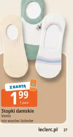 E.Leclerc Stopki damskie Vento oferta