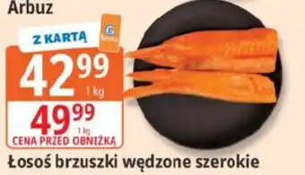 E.Leclerc Łosoś brzuszki wędzone szerokie oferta