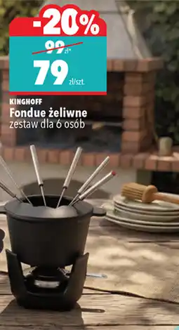 Biedronka KINGHOFF Fondue żeliwne oferta