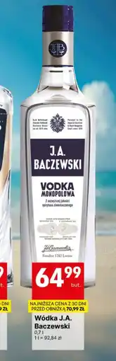 Delikatesy Centrum Wódka Baczewski oferta