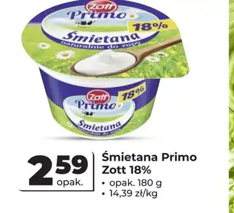 Odido Śmietana Zott oferta
