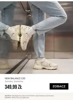 Sizeer Buty damskie sneakersy New Balance 530 oferta
