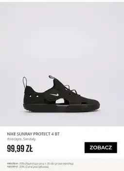 Sizeer Sandały dziecięce Nike Sunray Protect 4 BT oferta