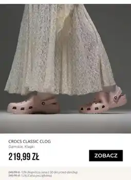 Sizeer Klapki damskie Crocs Classic Clog oferta