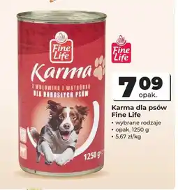 Odido Karma dla psów Fine Life z wołowiną i wątróbką oferta
