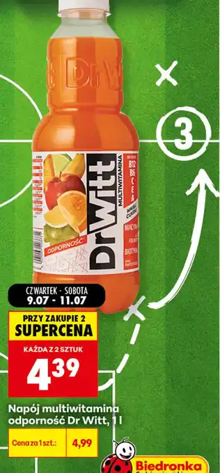 Biedronka Napój Dr Witt oferta
