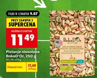 Biedronka Pistacje BakaD'Or oferta