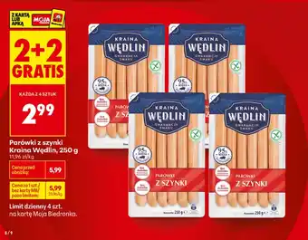 Biedronka Parówki Kraina Wędlin oferta
