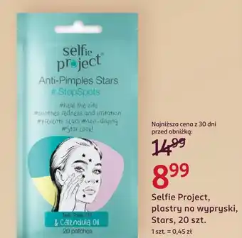 Rossmann Plastry na wypryski Selfie project oferta