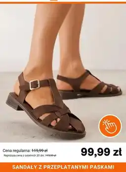 Born2be Sandały z przeplatanymi paskami Born2be oferta
