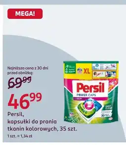 Rossmann Kapsułki do prania Persil oferta
