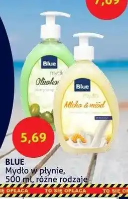Blue Stop Mydło w płynie oliwkowe Blue oferta