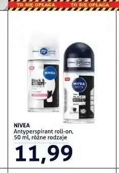 Blue Stop Antyperspirant roll-on Nivea Black & White oferta