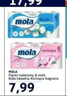 Blue Stop Papier toaletowy Mola Biała bawełna oferta