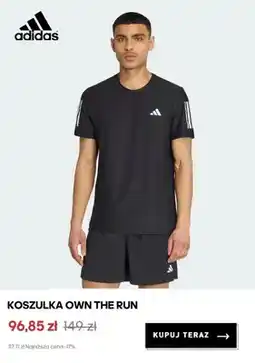 Adidas Koszulka sportowa Adidas Own The Run oferta