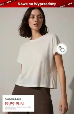 Sinsay Koszulka basic oferta