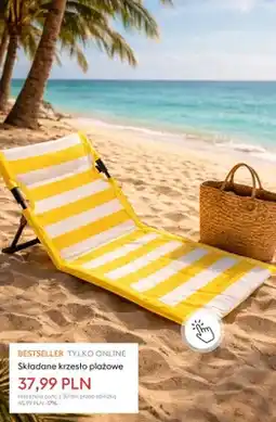 Sinsay Składane krzesło plażowe oferta