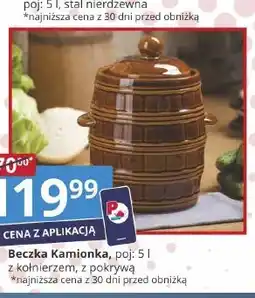 Prymus-AGD Beczka Kamionka z kołnierzem i pokrywą oferta
