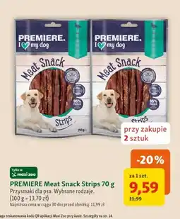 Maxi Zoo Przysmaki dla psa Premiere Meat Snack Strips oferta