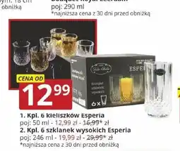 Prymus-AGD Komplet 6 szklanek wysokich Esperia oferta