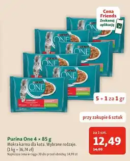 Maxi Zoo Mokra karma dla kota Purina One Sterilcat 4-pak oferta