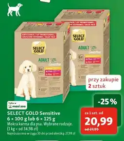 Maxi Zoo Mokra karma dla psa SELECT GOLD Sensitive 6-pak oferta