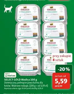 Maxi Zoo Dietetyczna karma dla kotów SELECT GOLD Medica Hypoallergen oferta