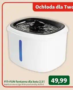Maxi Zoo Fontanna dla kota FIT+FUN 2,5 l oferta