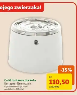 Maxi Zoo Fontanna dla kota Catit oferta