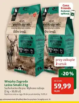 Maxi Zoo Sucha karma dla psa Wiejska Zagroda Leśne Smaki oferta