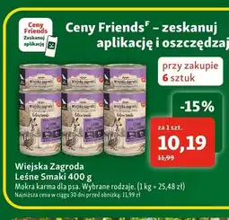 Maxi Zoo Karma dla psów mokra Wiejska Zagroda Leśne Smaki oferta