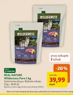 Maxi Zoo Sucha karma dla psa REAL NATURE Wilderness Pure oferta