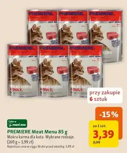 Maxi Zoo Mokra karma dla kota Premiere Meat Menu oferta