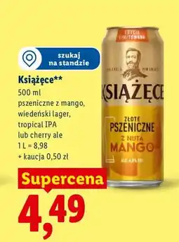 Lidl Piwo Książęce wiedeński lager oferta