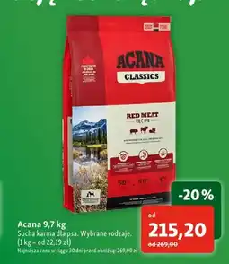 Maxi Zoo Sucha karma dla psa Acana Classics Red Meat Recipe oferta