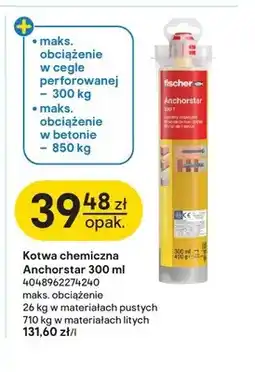 Castorama Kotwa chemiczna Anchorstar Fischer oferta