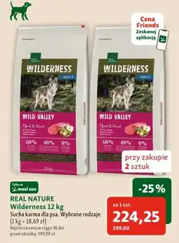 Maxi Zoo Sucha karma dla psa Real Nature Wilderness oferta