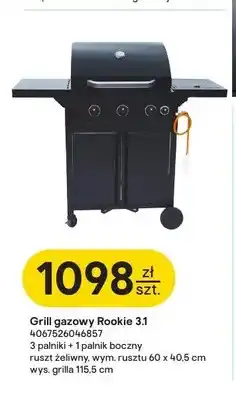 Castorama Grill gazowy Rookie 3,1 Landmann oferta