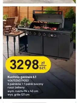 Castorama Kuchnia gazowa 6,1 Landmann oferta