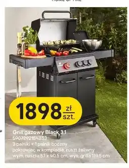 Castorama Grill gazowy Black 3,1 Landmann oferta