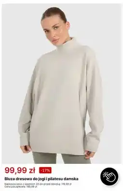 4F Bluza dresowa do jogi i pilatesu damska oferta