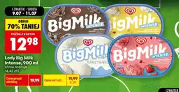 Biedronka Lody Big Milk Intense smak czekoladowy oferta