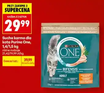Biedronka Sucha karma dla kota Purina One oferta