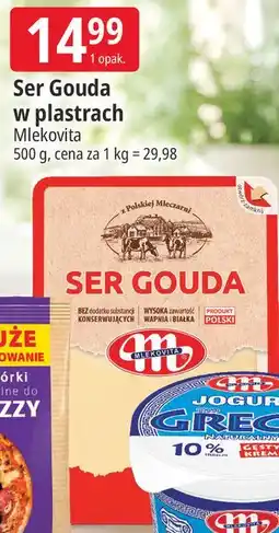 E.Leclerc Ser Gouda w plastrach Mlekovita oferta