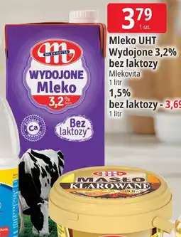 E.Leclerc Mleko UHT Wydojone 3,2% bez laktozy Mlekovita oferta