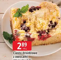 E.Leclerc Ciasto drożdżowe z owocami oferta