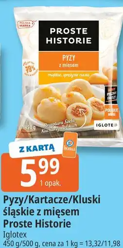 E.Leclerc Pyzy/Kartacze/Kluski śląskie z mięsem Proste Historie oferta